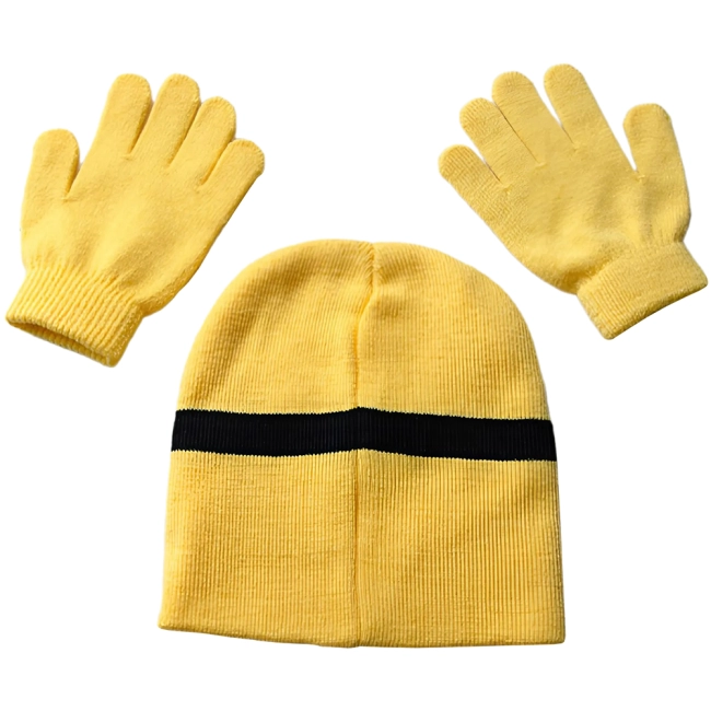 дитяча шапка з рукавичками