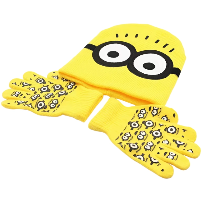 набір із шапкою і рукавичками