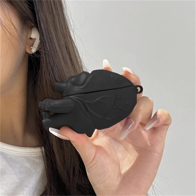 чохол серце для airpods