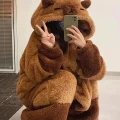 пижама в виде капибары