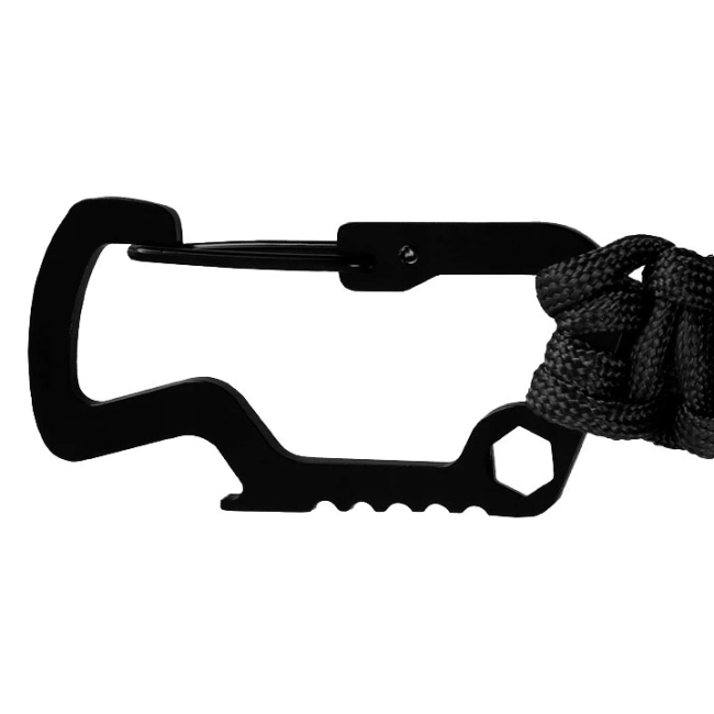 брелок-карабін з паракордом