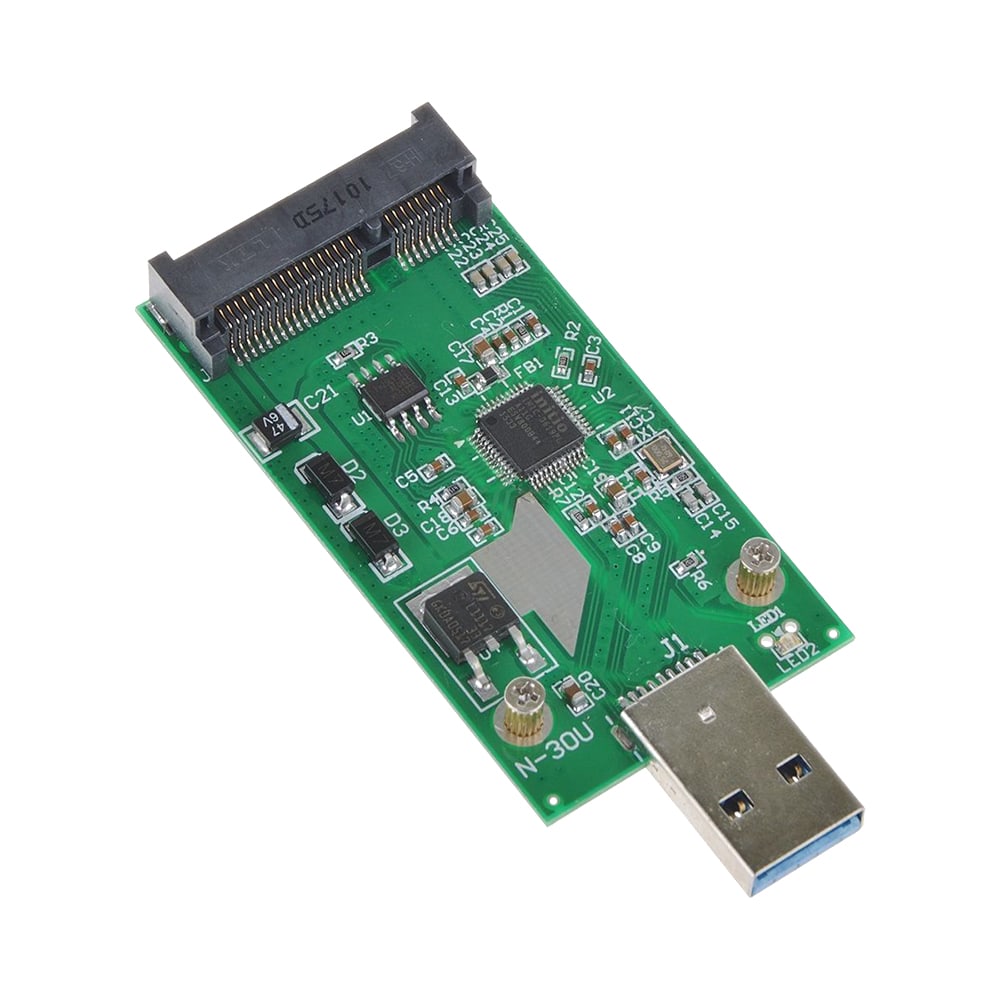 Переходник USB 3.0 mSata - адаптер для SSD дисков