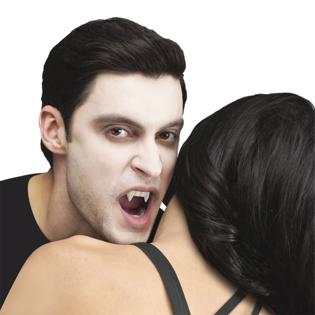 накладные клыки вампира на хэллоуин