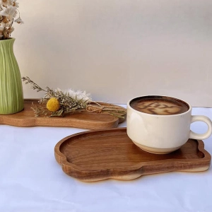 деревянный декоративный поднос