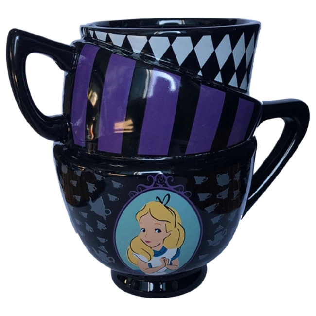 чашка Алиса в зазеркалье