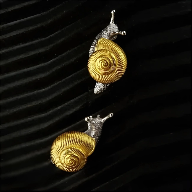 сережки з равликами