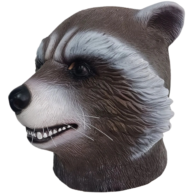 маска в виде енота