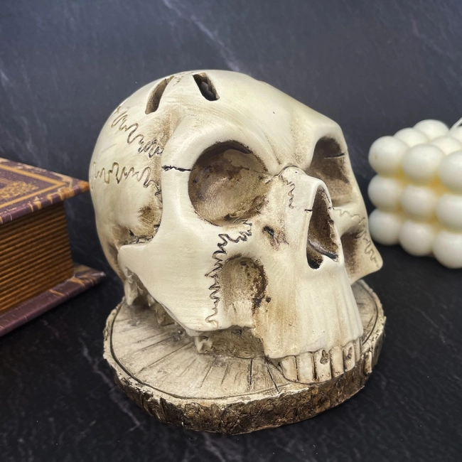 тримач ножів у вигляді черепа