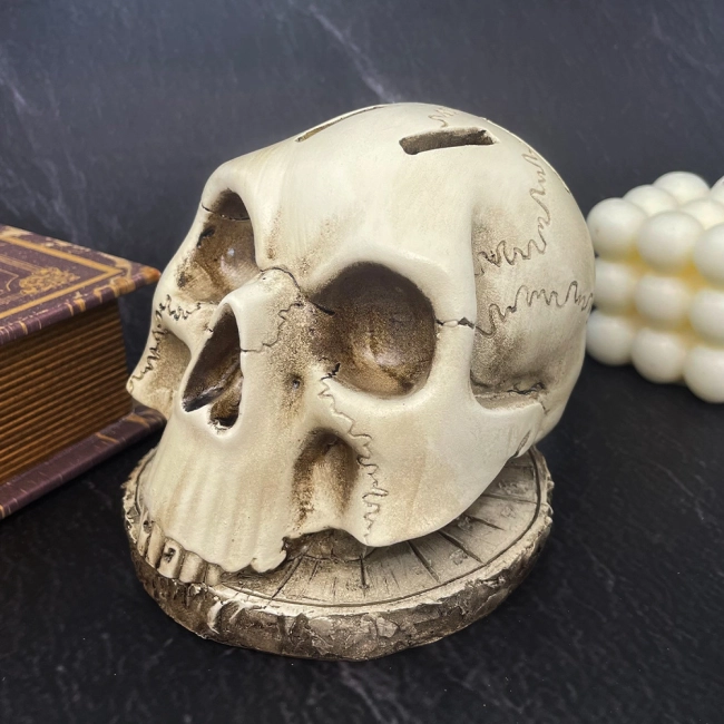 підставка для ножів у вигляді черепа