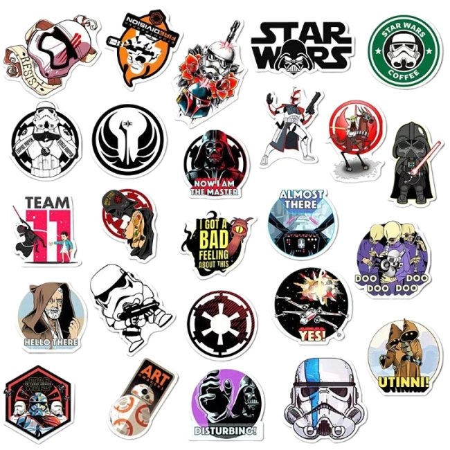 наклейки Звездные Войны