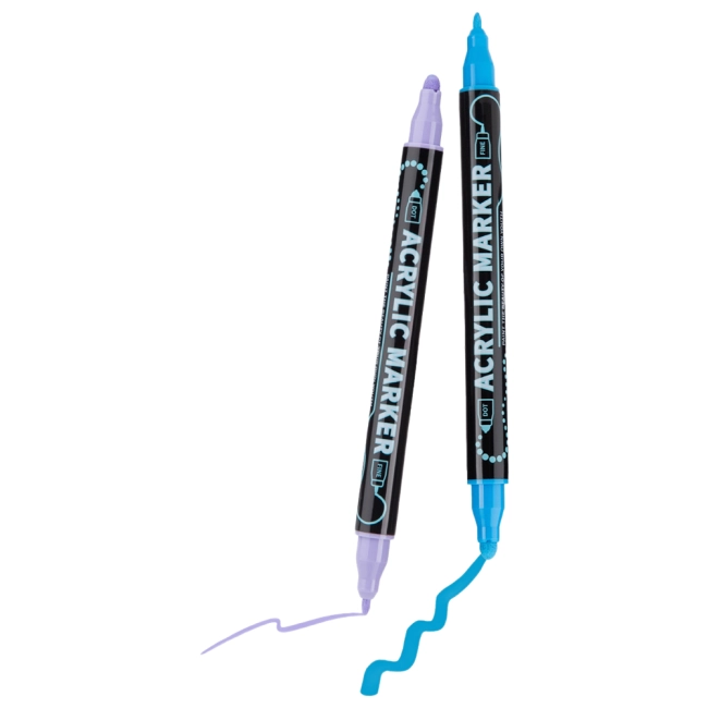 двосторонні акрилові маркери