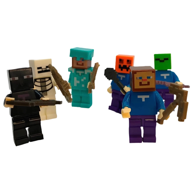 набір фігурок Minecraft
