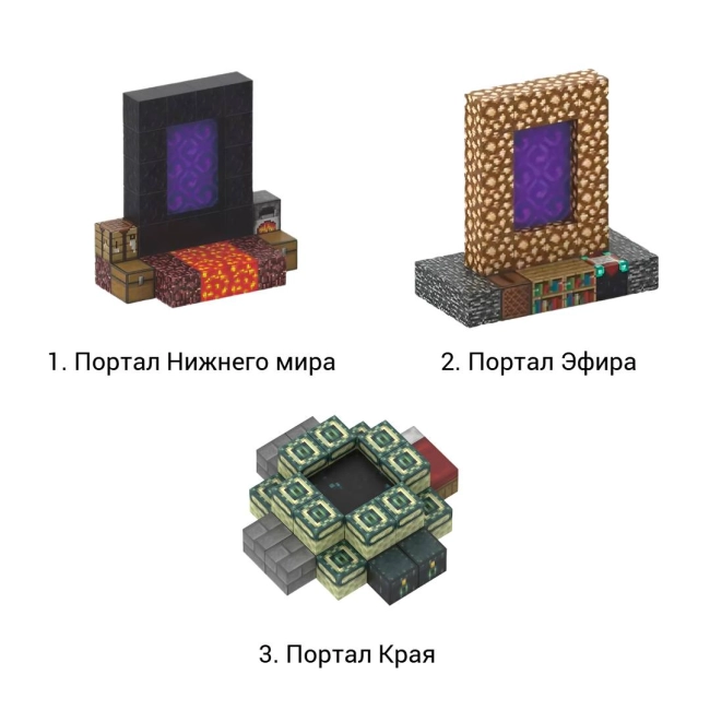 магнитные блоки Майнкрафт