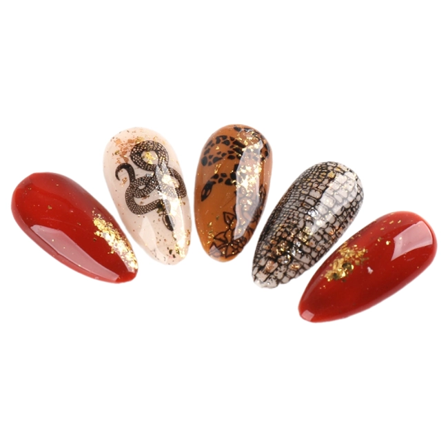 пластини для стемпінгу змії