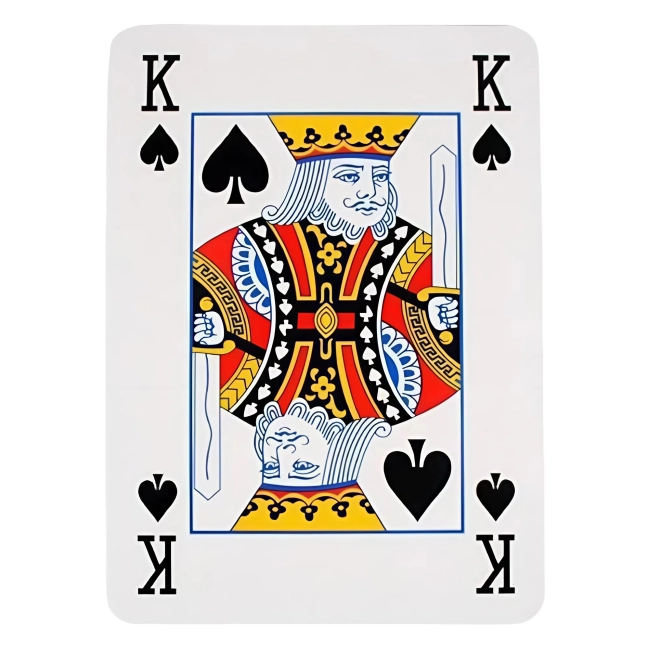 колода с большими игральными картами