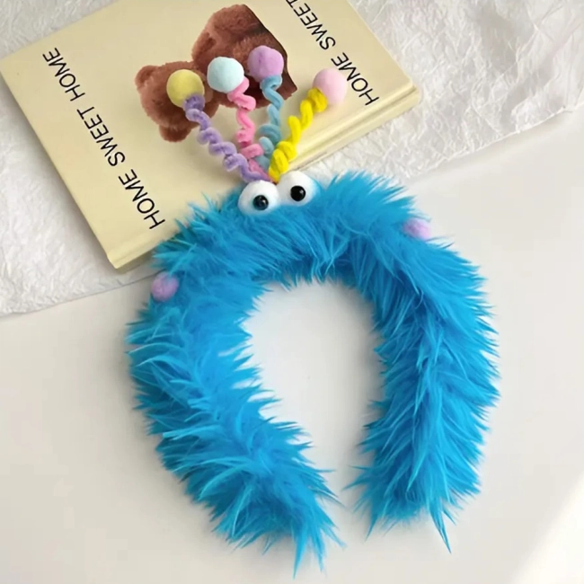 плюшевий обідок на голову