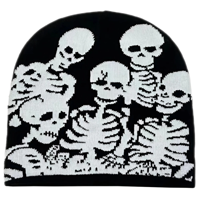 шапка скелеты