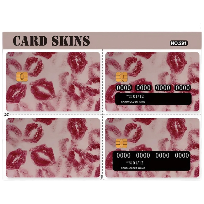 наклейка на кредитну карту