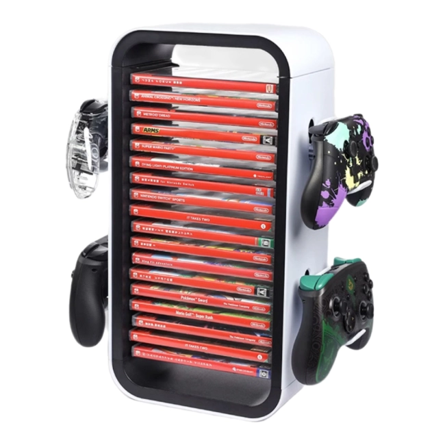 стеллаж для игровых дисков