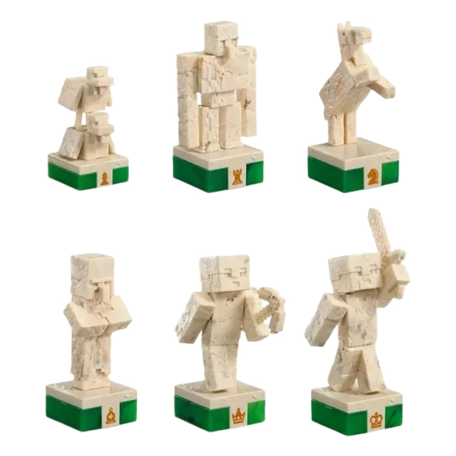набор шахмат Майнкрафт