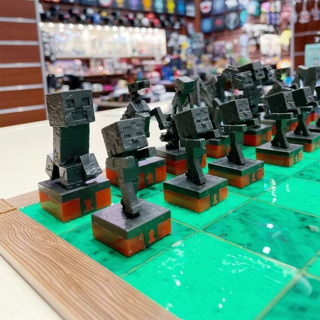 шахматы Майнкрафт