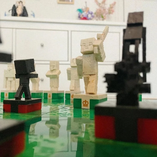 шахматы Minecraft