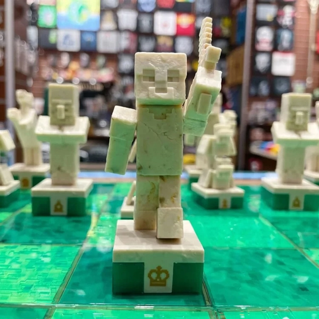 шахматный набор Майнкрафт