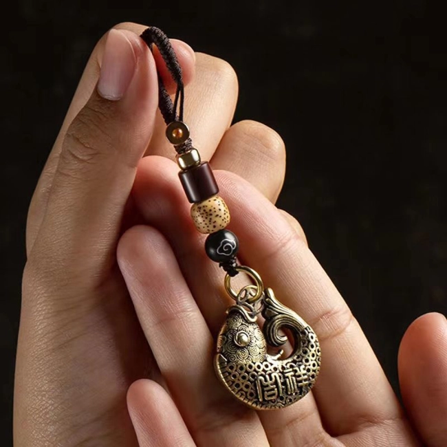 брелок рыбка Кои