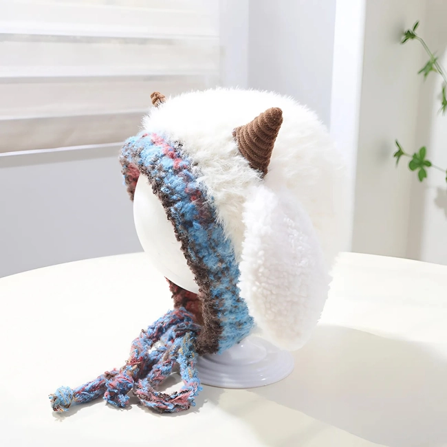 шапка овечка