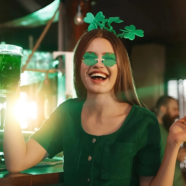 очки Четырёхлистный клевер