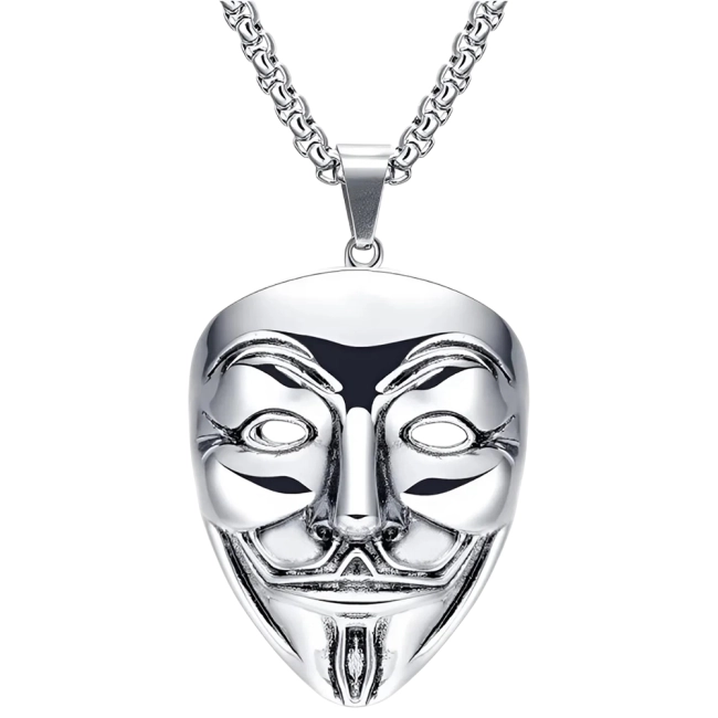 кулон с маской
