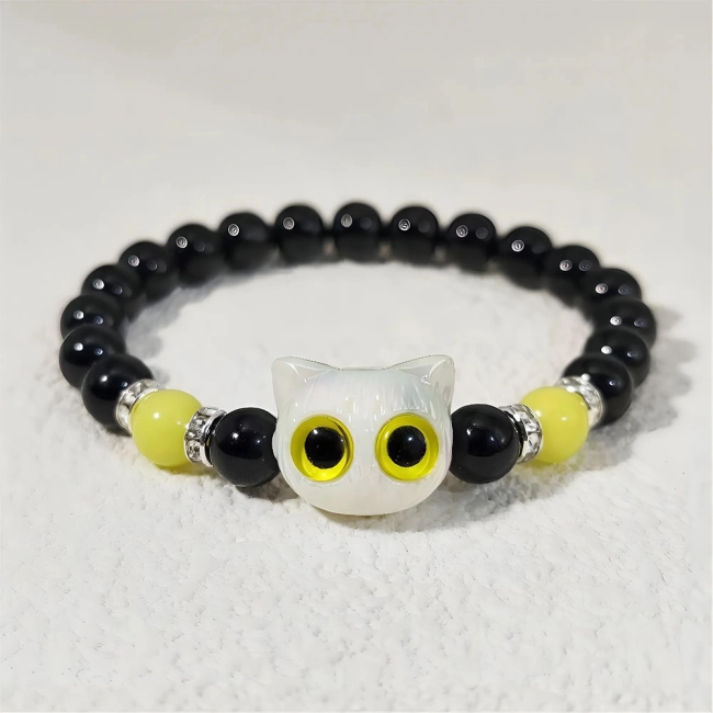 парні браслети з намистинами