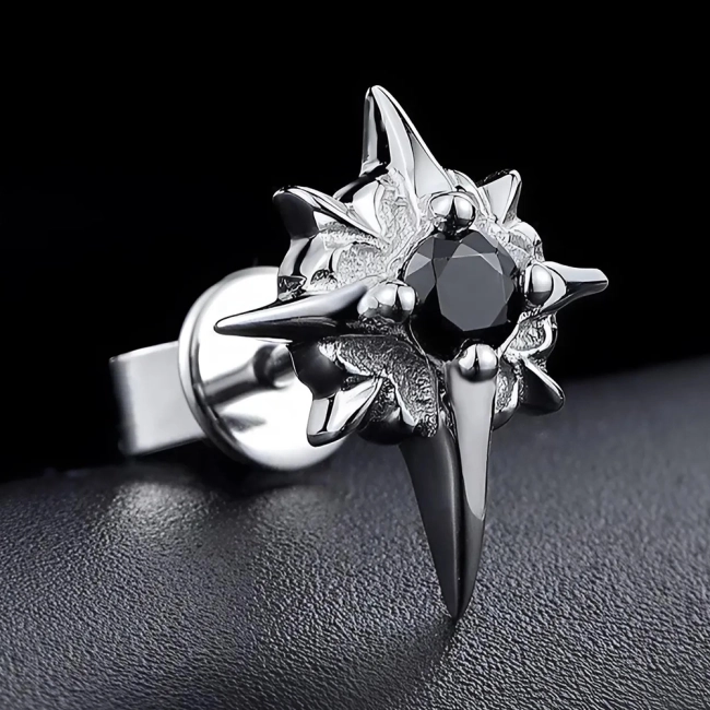 сережки гвоздики для мужчин