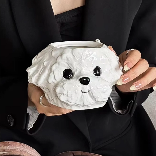 кружка в виде собаки