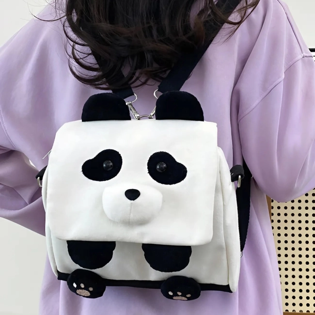 сумка-рюкзак з пандою