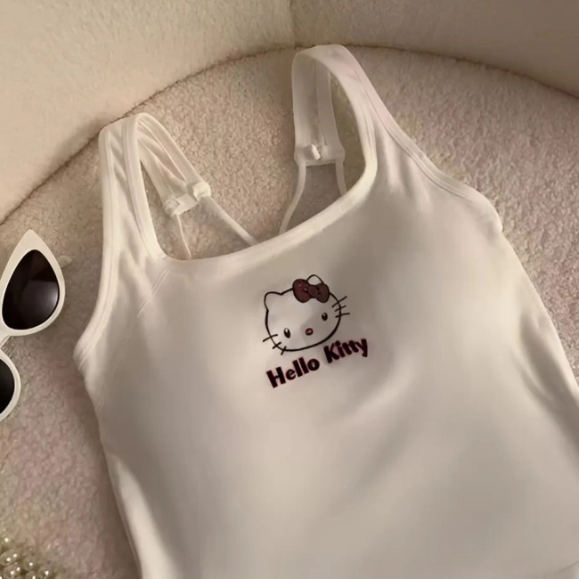 жіночий топ із принтом Hello Kitty