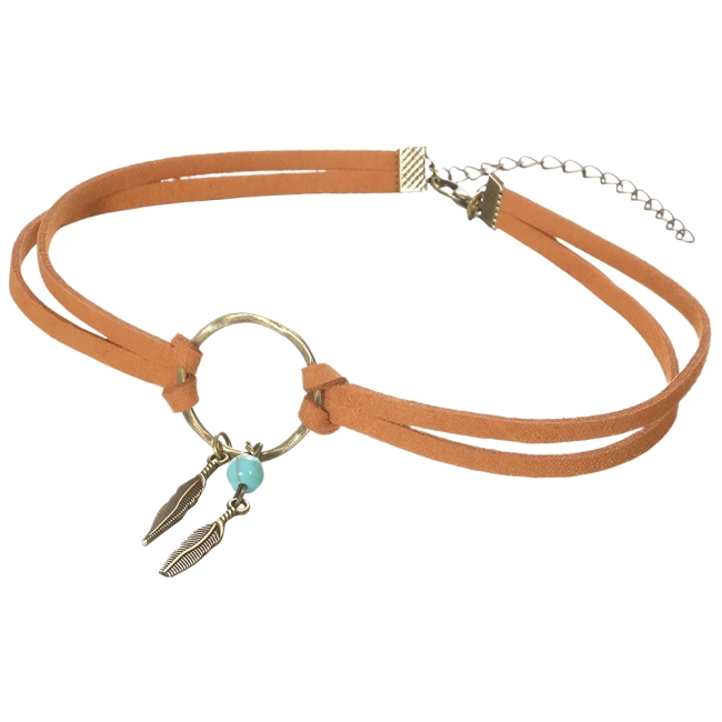 чокер у стилі бохо