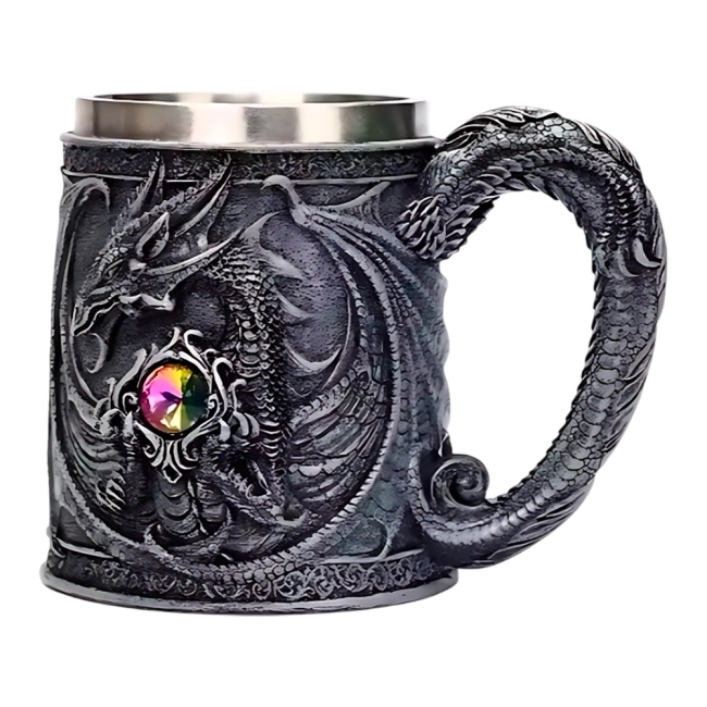 кружка в форме дракона