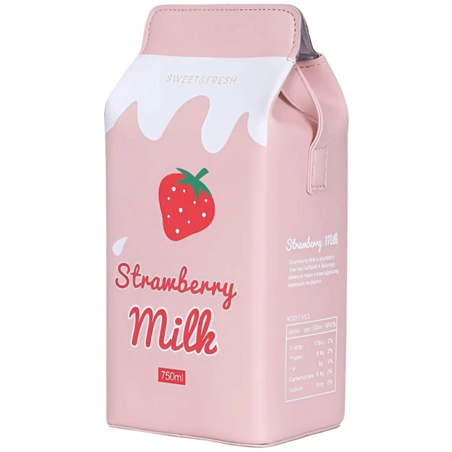 сумка у вигляді пакета молока