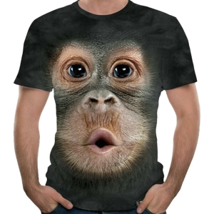 мужская футболка с принтом