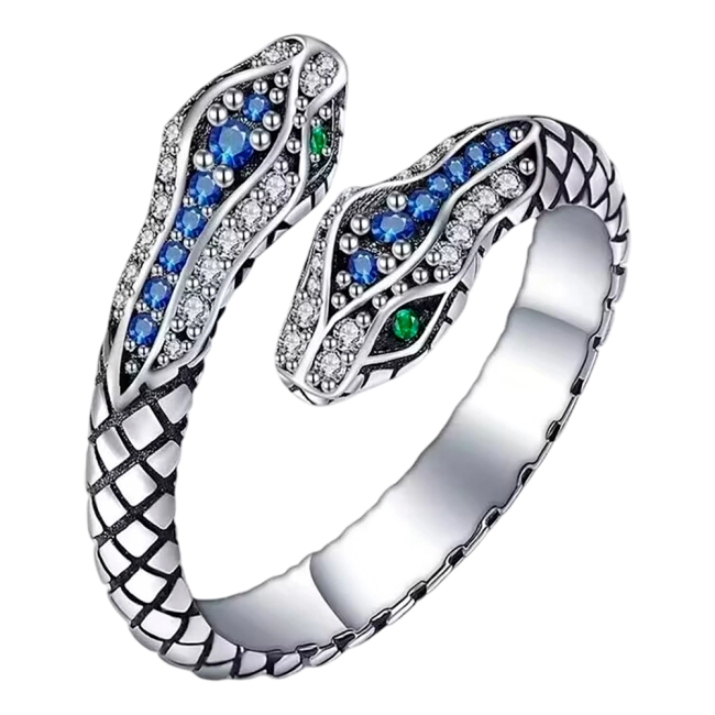 кольцо со змеей