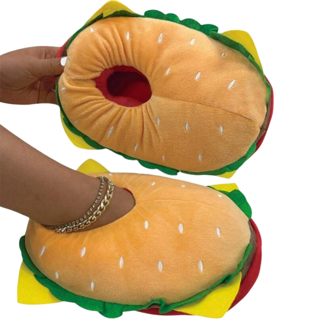 тапки-бургеры