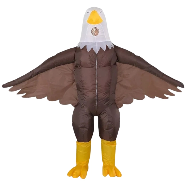 костюм с белым орлом