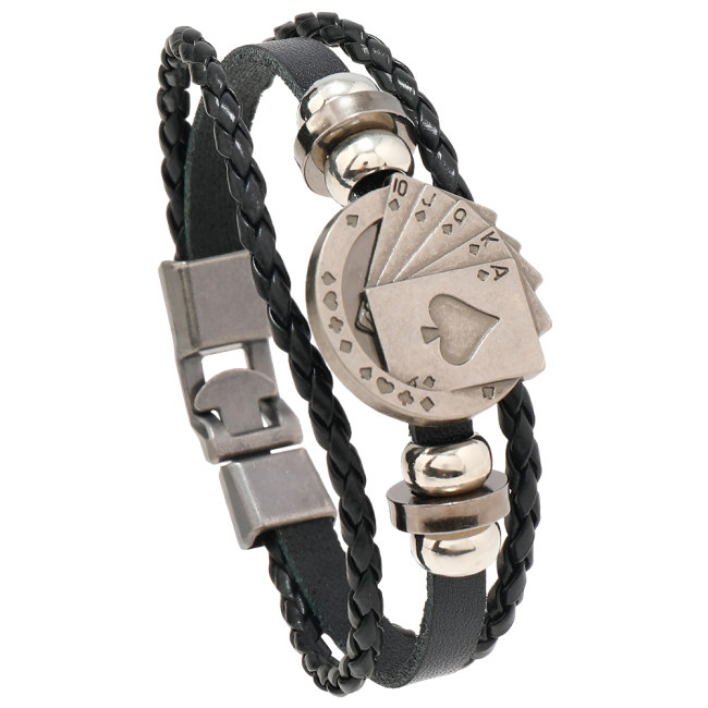 плетеный браслет