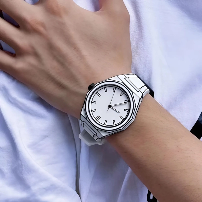 наручные часы в стиле минимализм