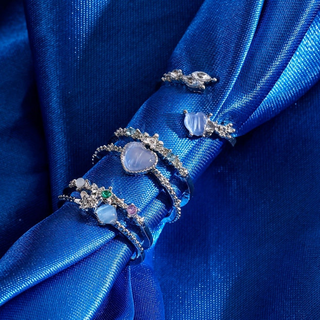 набір каблучок для жінок