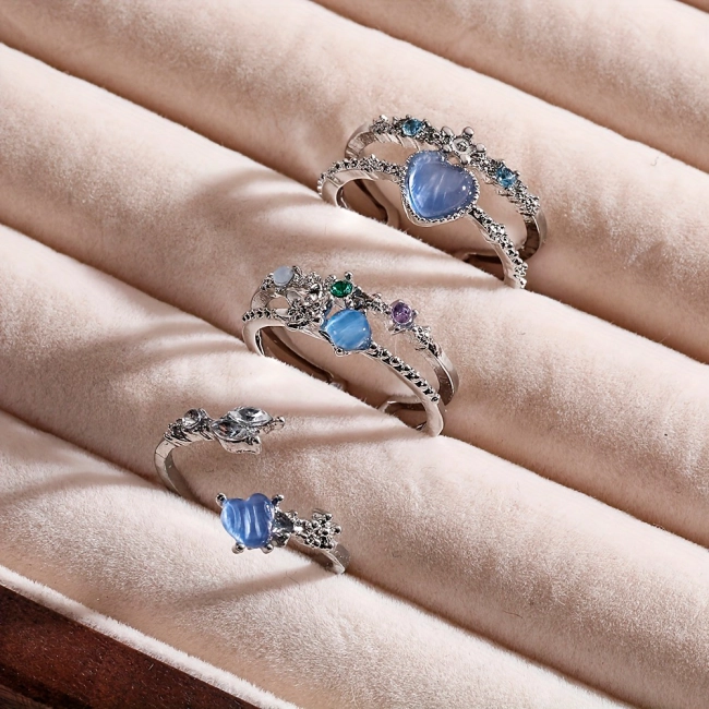 набір вільних каблучок