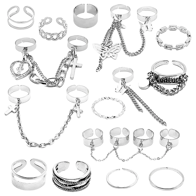 комплект вільних каблучок