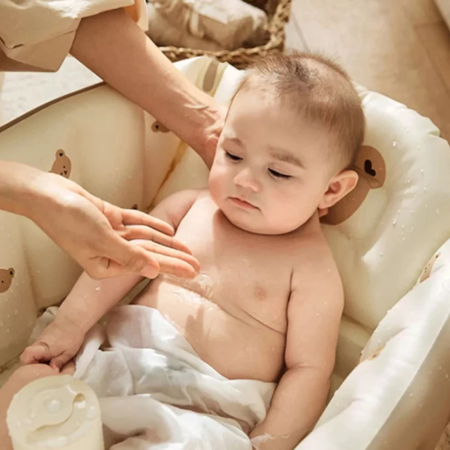 детская надувная ванночка