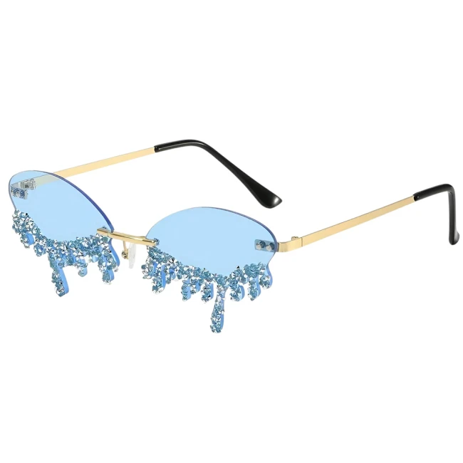 жіночі сонцезахисні окуляри зі стразами